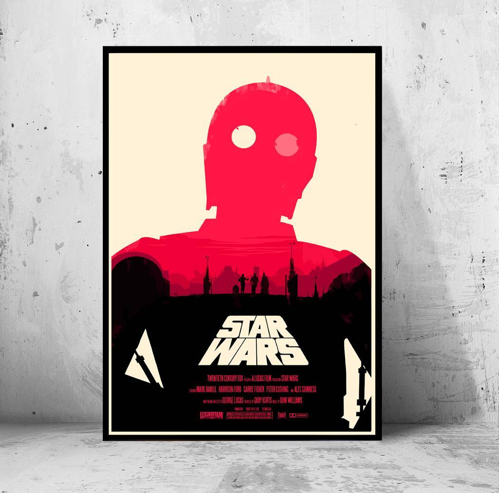 Постер Star Wars: A New Hope