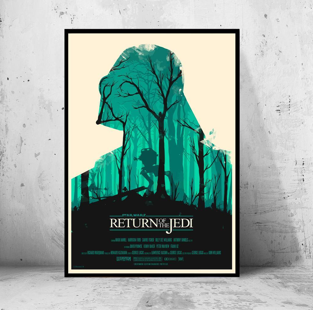Постер "Звёздные войны. Эпизод VI: Возвращение джедая"