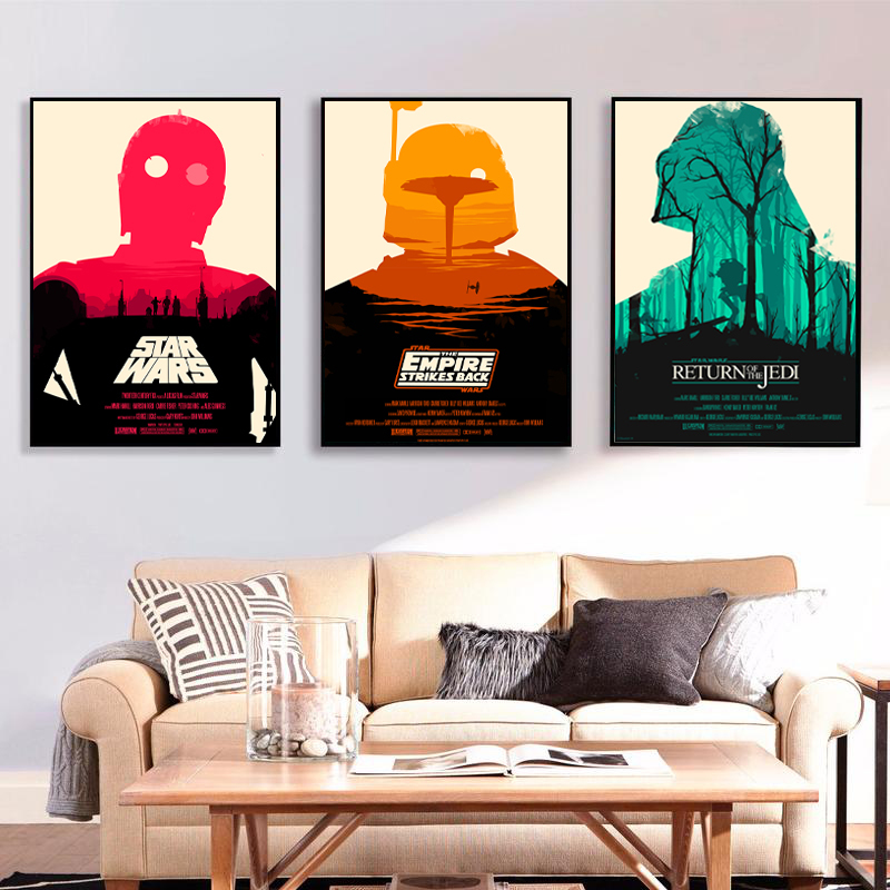Сет из 3-х постеров "Звездные Войны: Оригинальная трилогия"