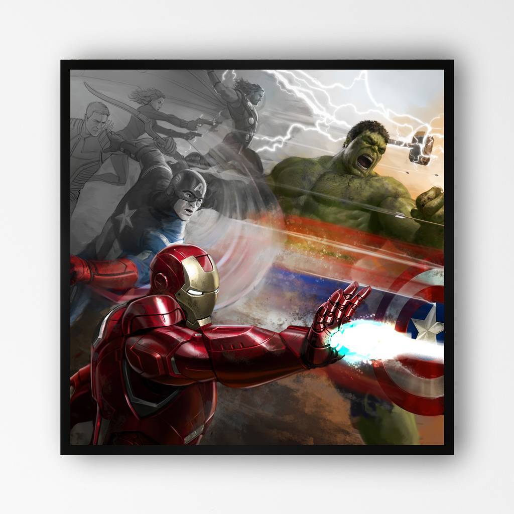 Постер "Avengers: Age of Ultron / Мстители: Эра Альтрона"