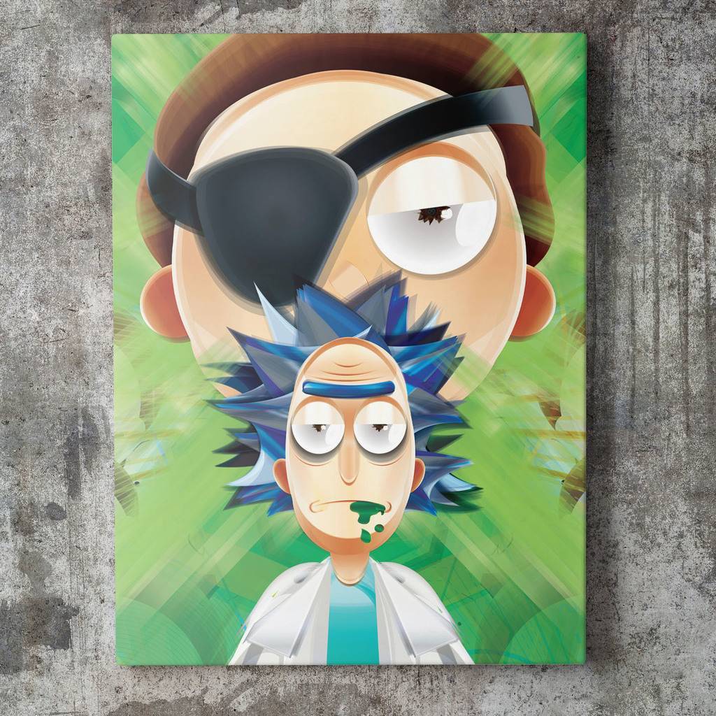 Картина Рик и Морти \ Rick and Morty