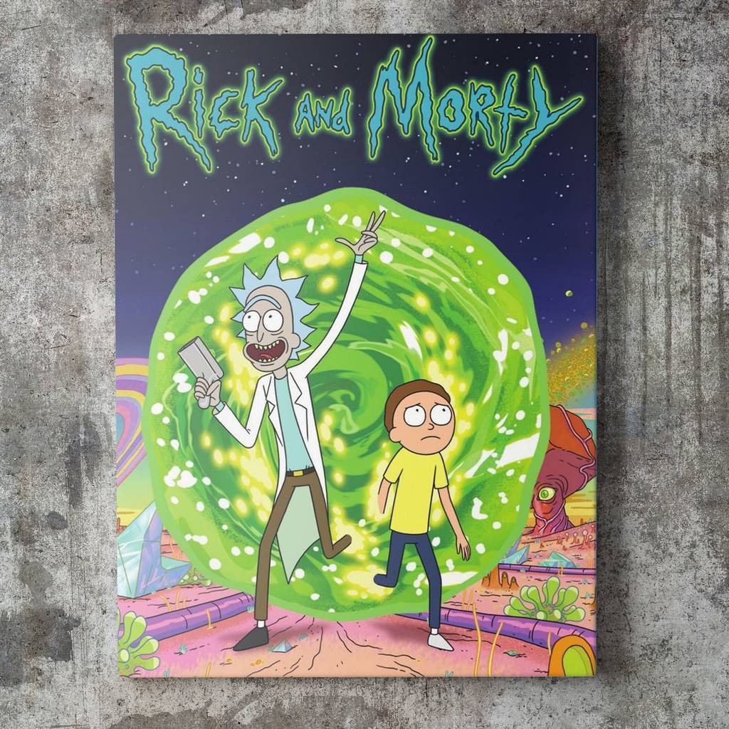 Картина Рик и Морти \ Rick and Morty