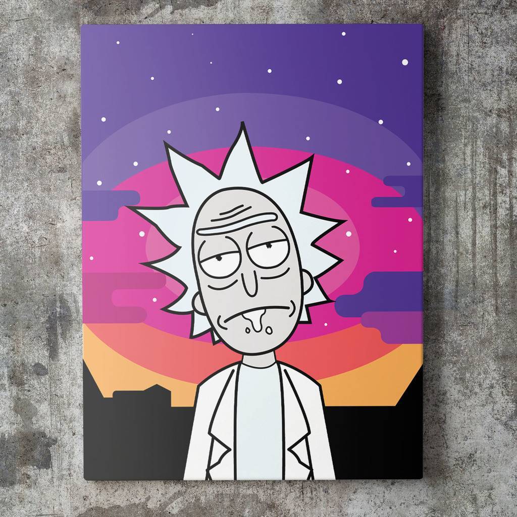 Картина Рик и Морти \ Rick and Morty