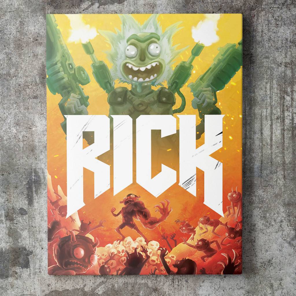 Картина Рик и Морти \ Rick and Morty
