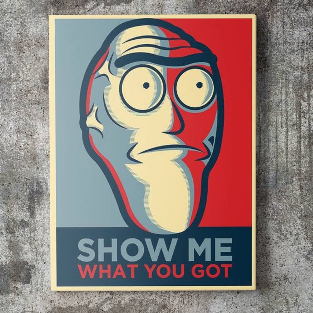 Картина Рик и Морти \ Rick and Morty