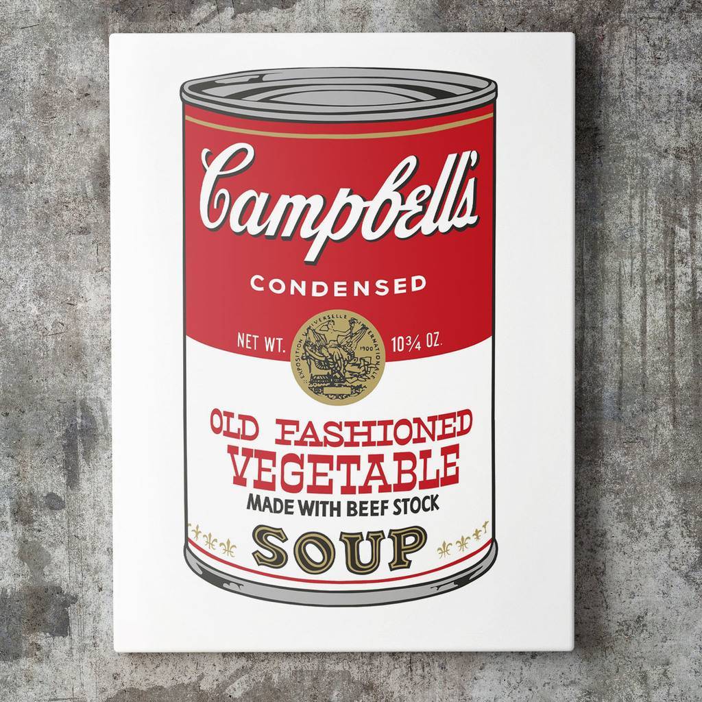 Картина Энди Уорхол Кэмпбелл \ Andy Warhol Campbell's Soup