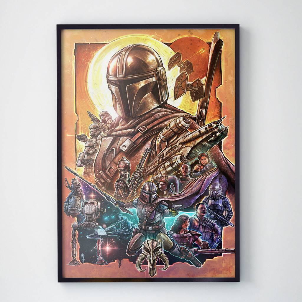 Постер "Мандалорец \ the Mandalorian" (ML1002)