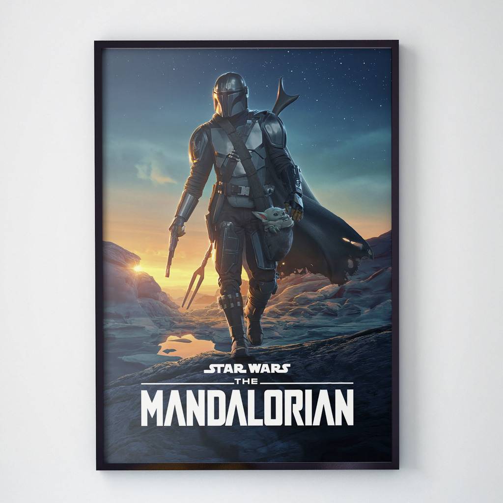 Постер "Мандалорец \ the Mandalorian" (ML1003)