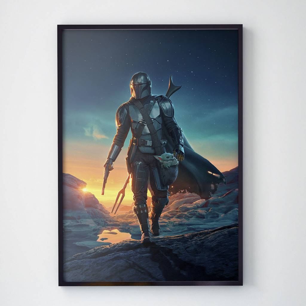 Постер "Мандалорец \ the Mandalorian" (ML1004)