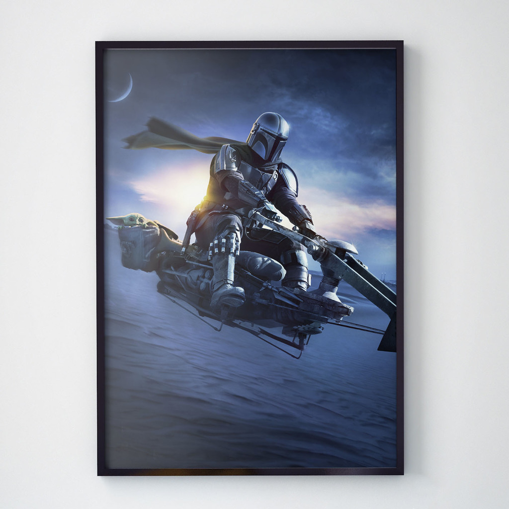 Постер "Мандалорец \ the Mandalorian" (ML1006)