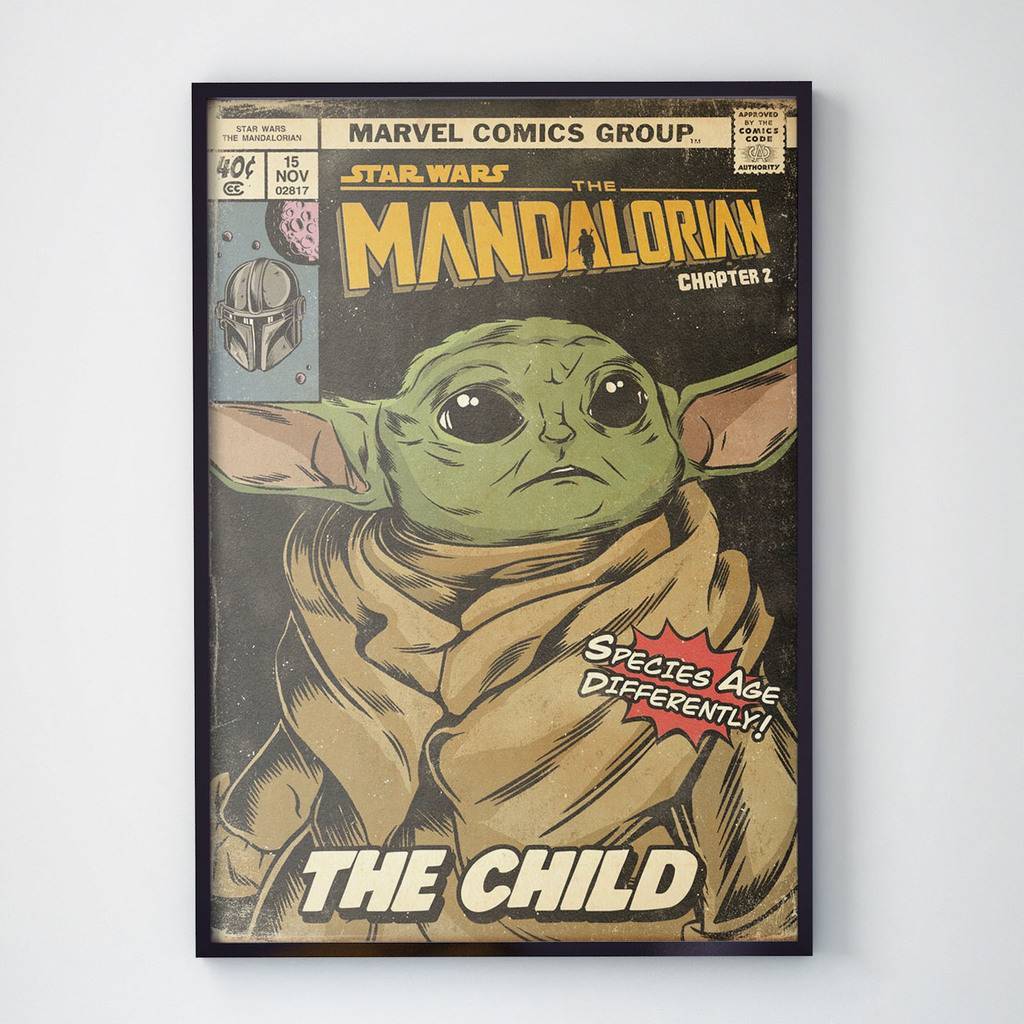 Постер "Мандалорец \ the Mandalorian" (ML1020)