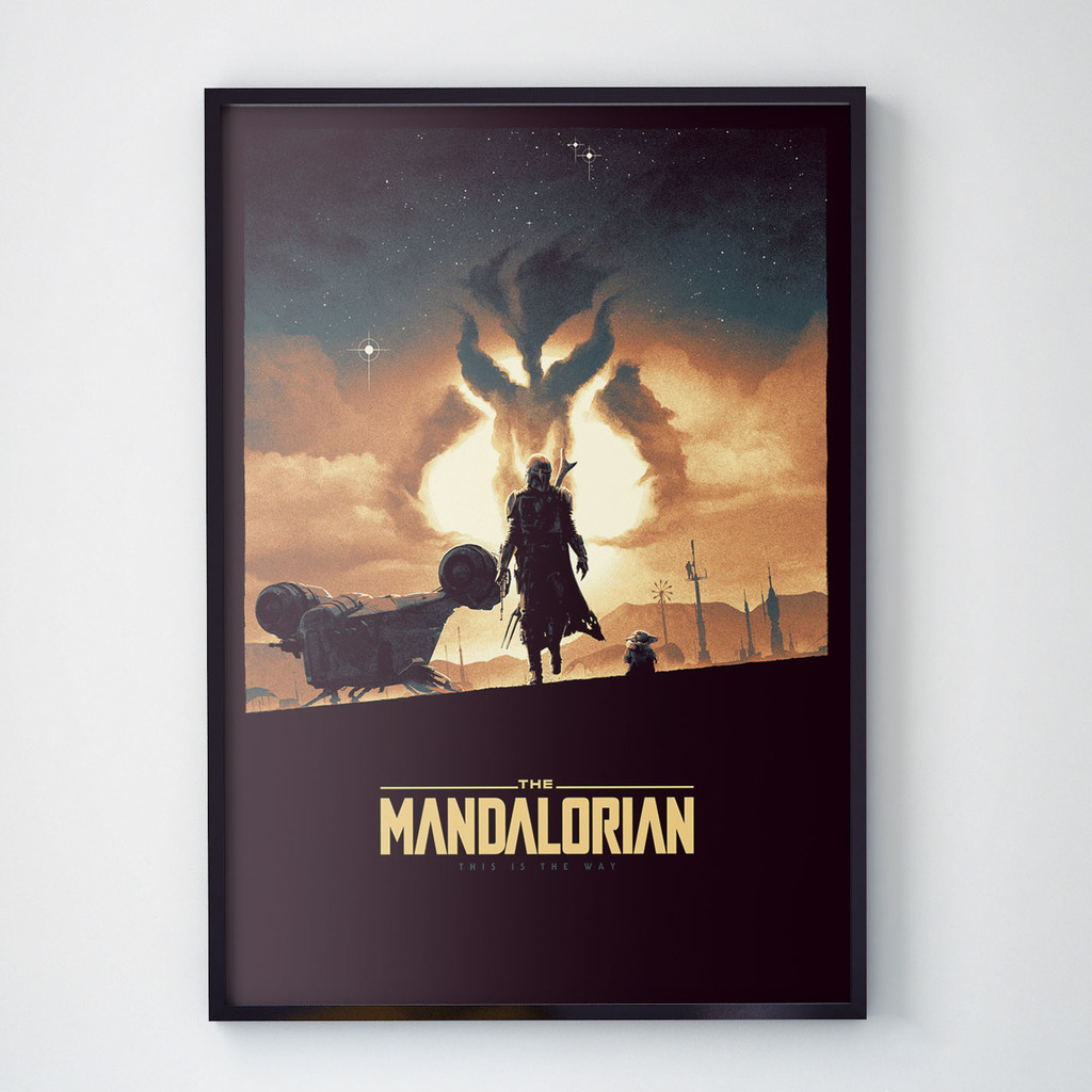 Постер "Мандалорец \ the Mandalorian" (ML1021)