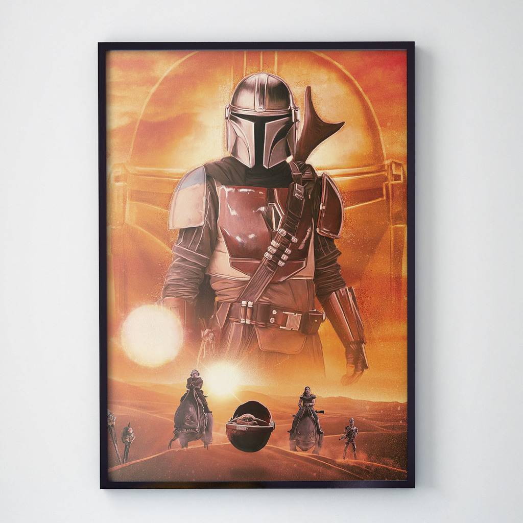 Постер "Мандалорец \ the Mandalorian" (ML1024)