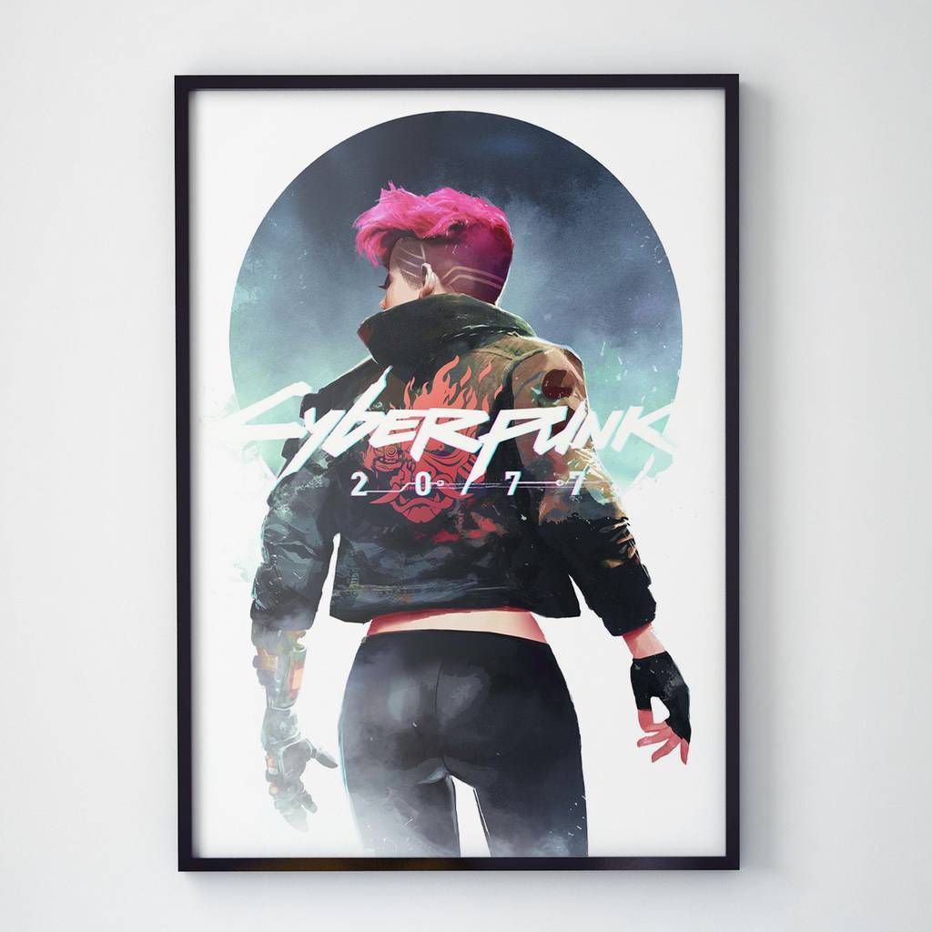 Постер "Cyberpunk 2077" (CP1001)