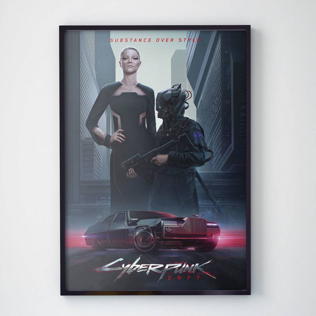 Постер "Cyberpunk 2077" (CP1005)