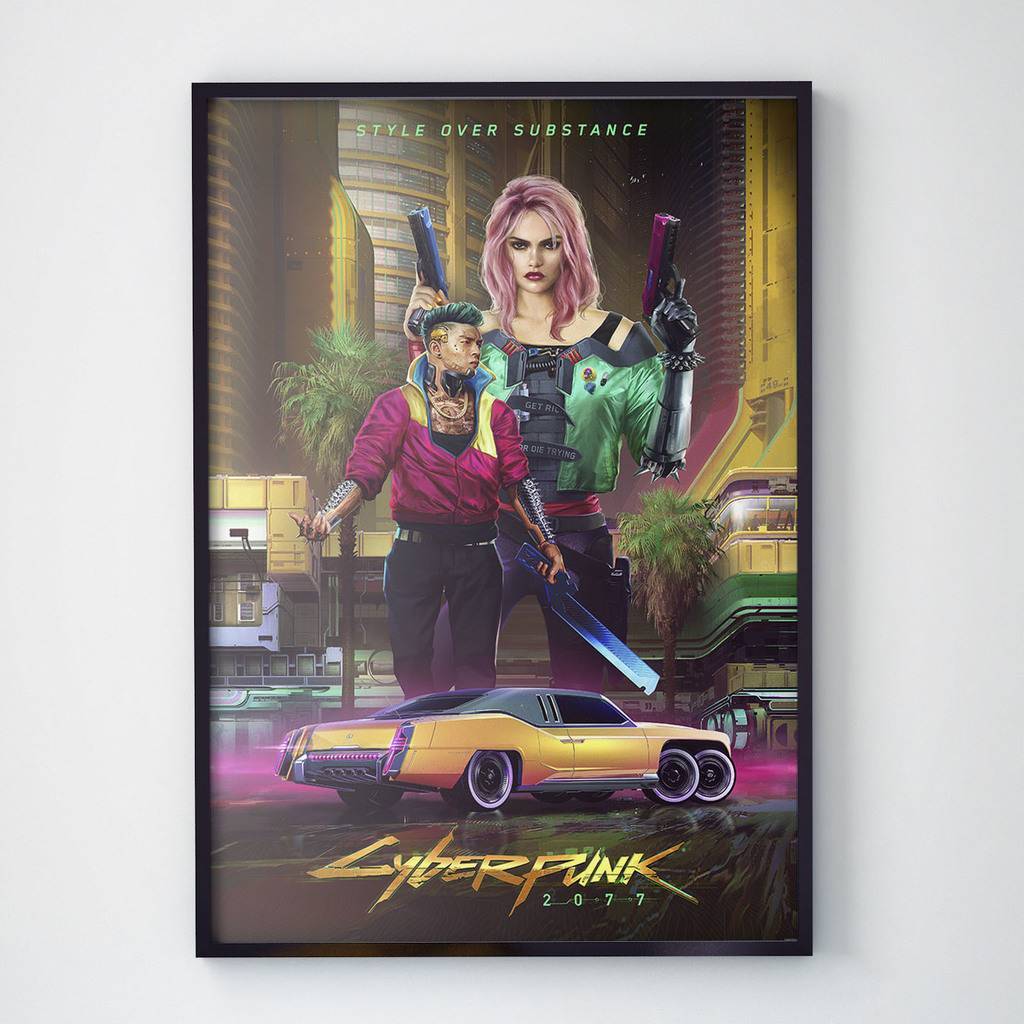 Постер "Cyberpunk 2077" (CP1006)