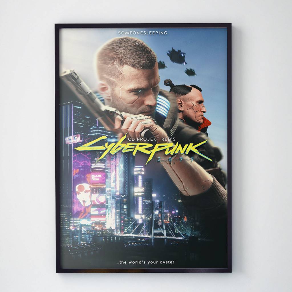 Постер "Cyberpunk 2077" (CP1009)