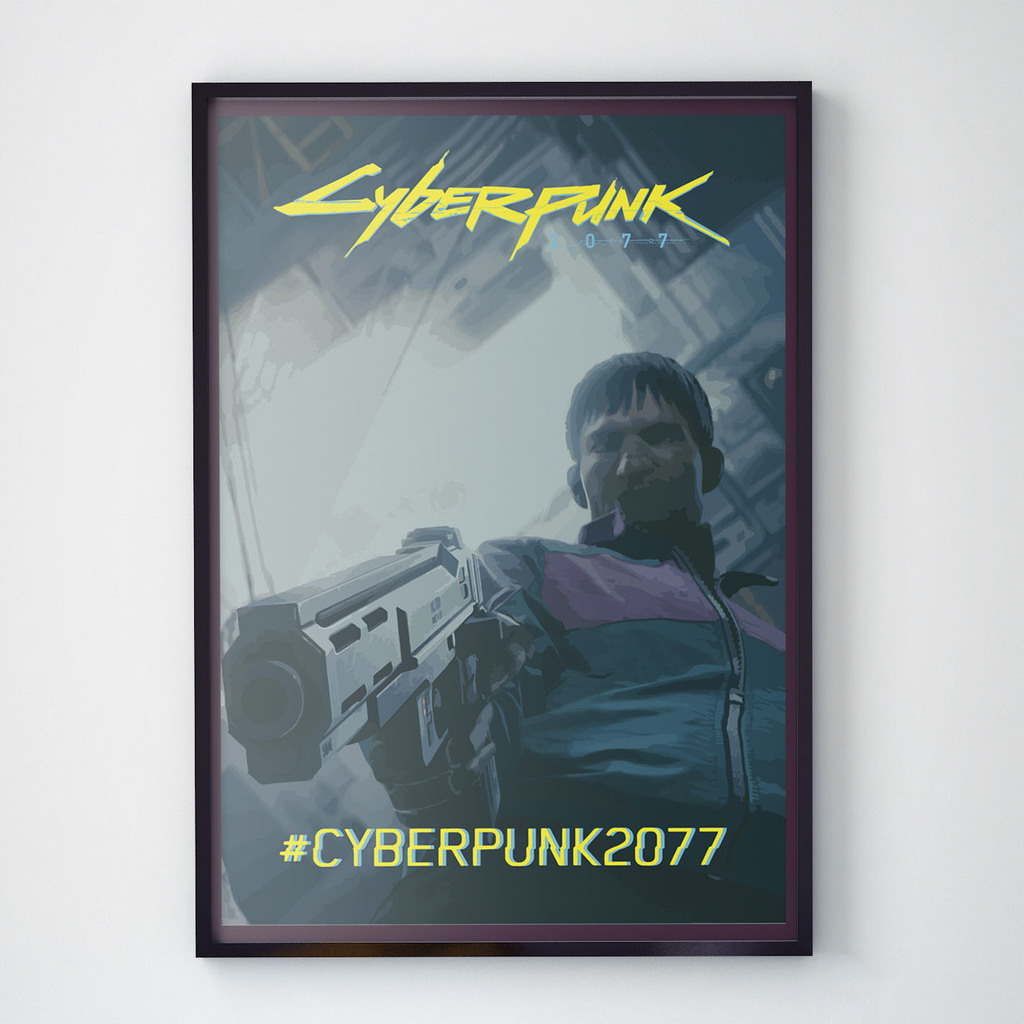Постер "Cyberpunk 2077" (CP1011)