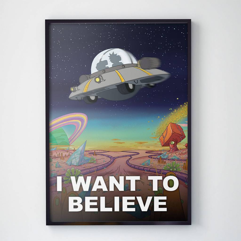 Постер "Rick and Morty / Рик и Морти" (RM1002)