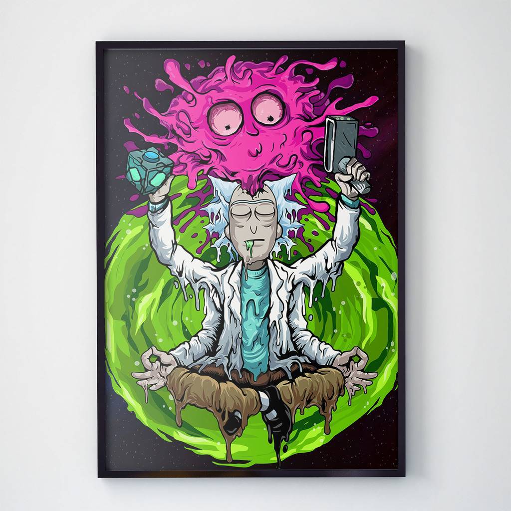 Постер "Rick and Morty / Рик и Морти" (RM1003)