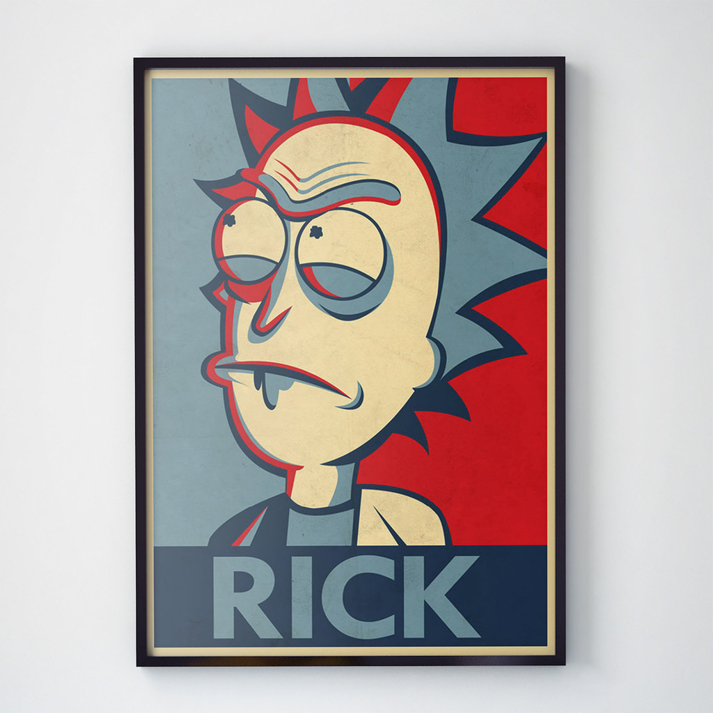 Постер "Rick and Morty / Рик и Морти" (RM1005)