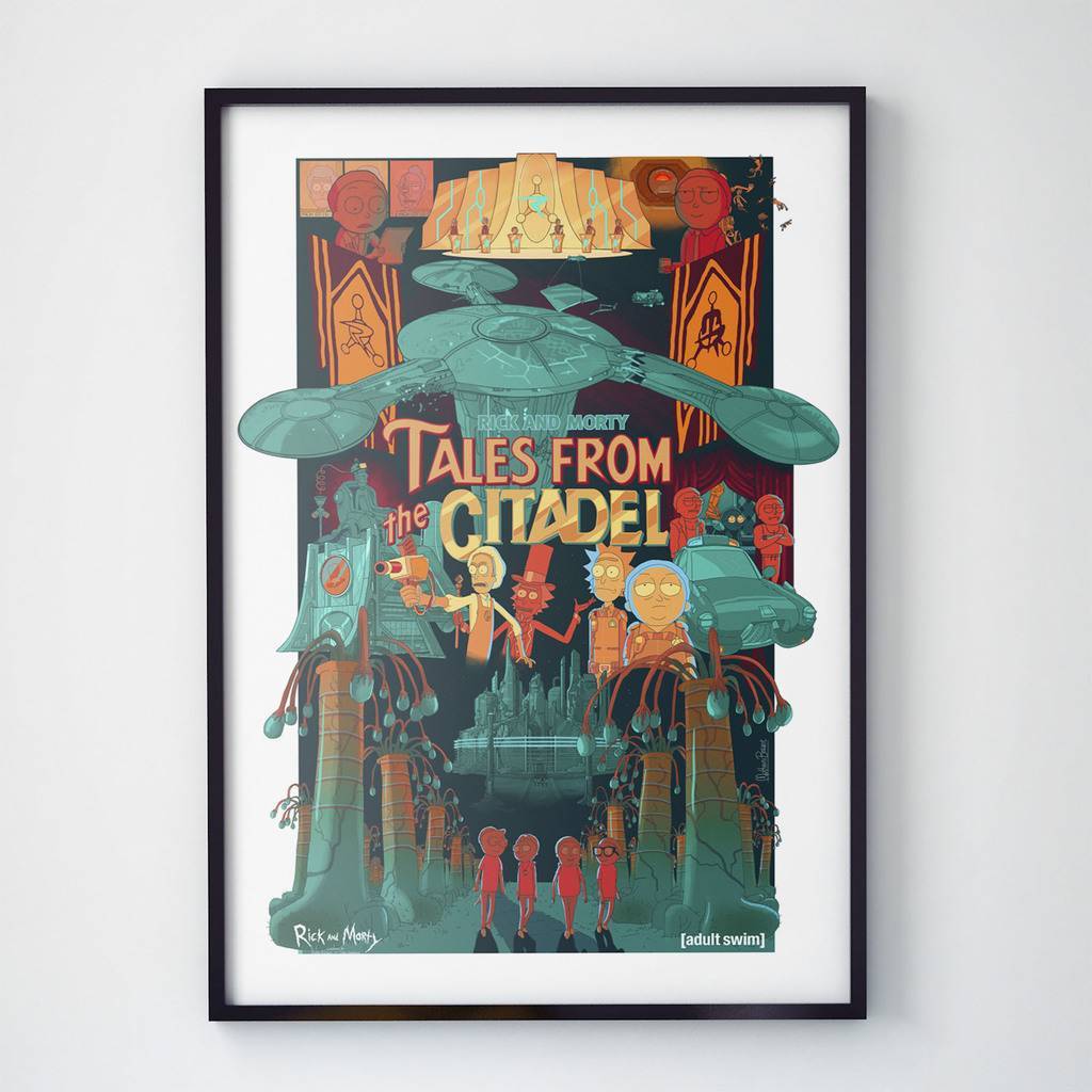 Постер "Rick and Morty / Рик и Морти" (RM1009)