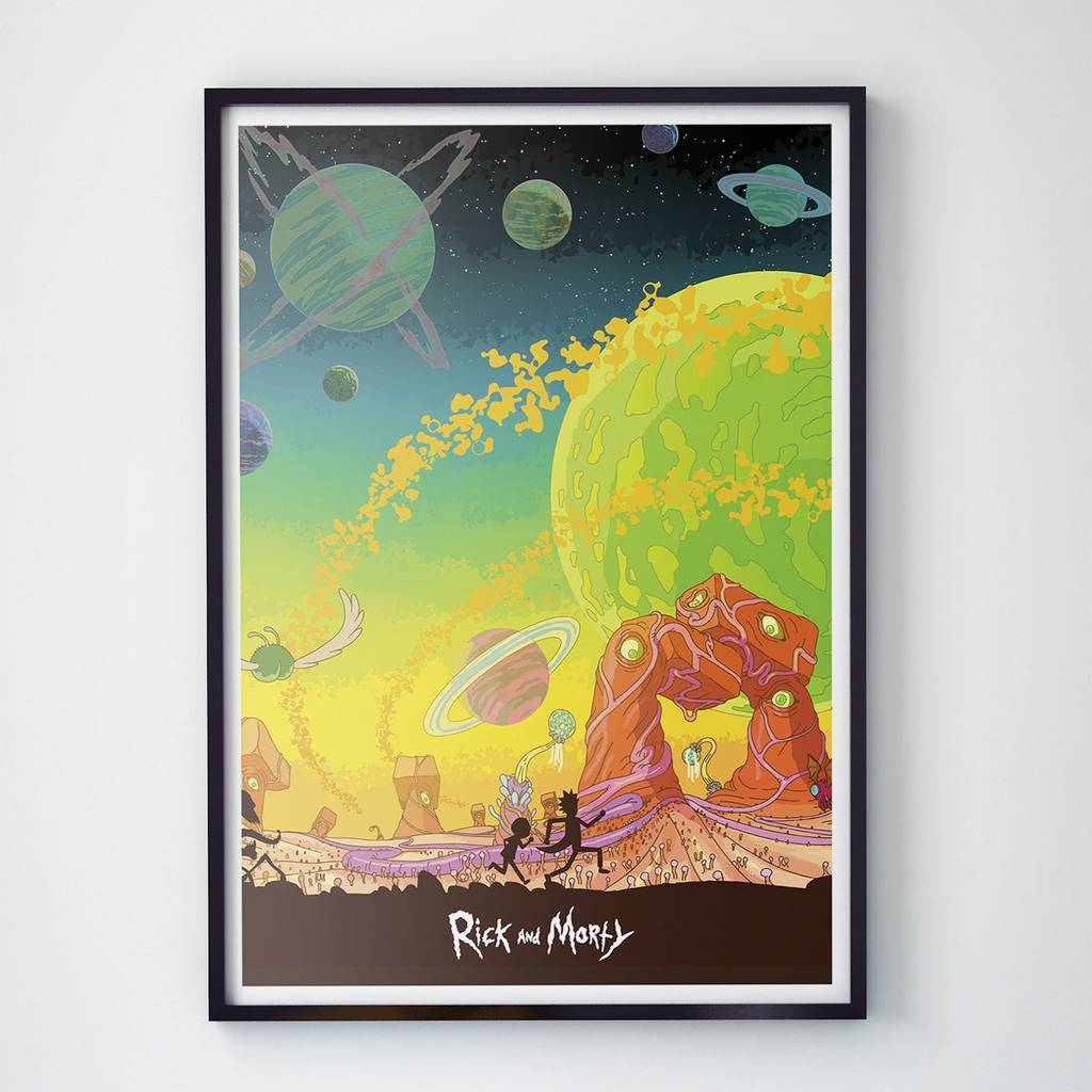 Постер "Rick and Morty / Рик и Морти" (RM1012)