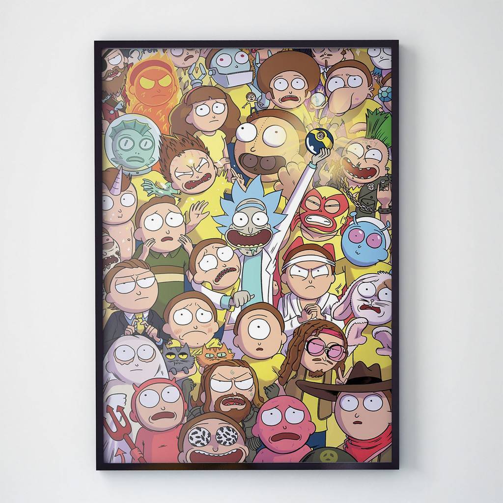 Постер "Rick and Morty / Рик и Морти" (RM1014)