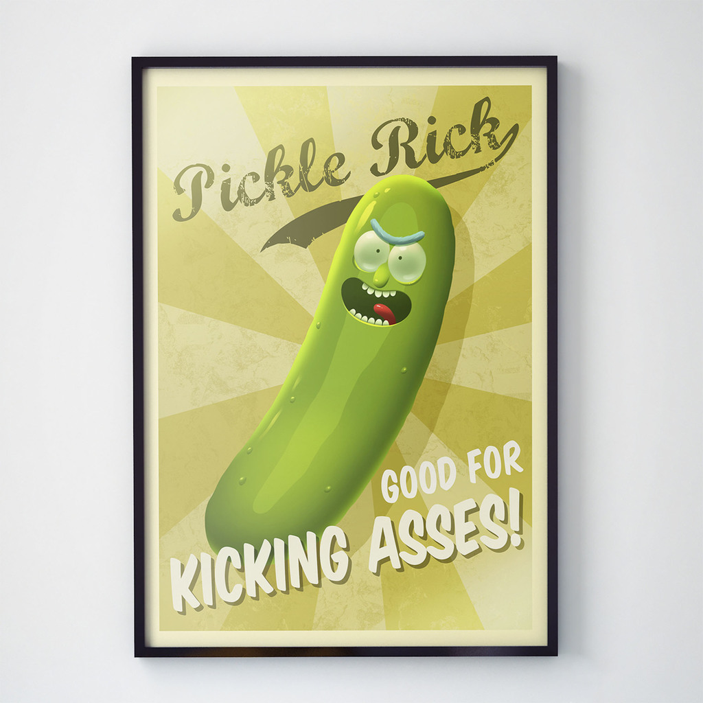 Постер "Rick and Morty / Рик и Морти" (RM1015)
