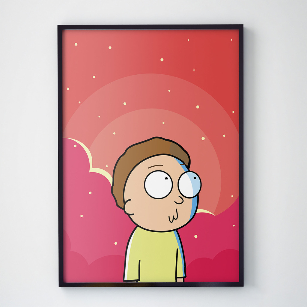Постер "Rick and Morty / Рик и Морти" (RM1018)
