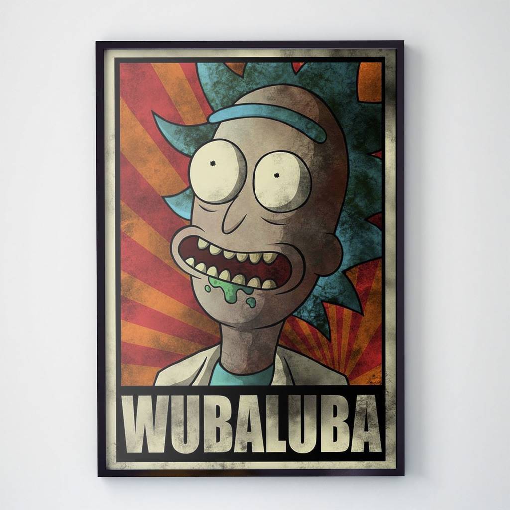 Постер "Rick and Morty / Рик и Морти" (RM1019)