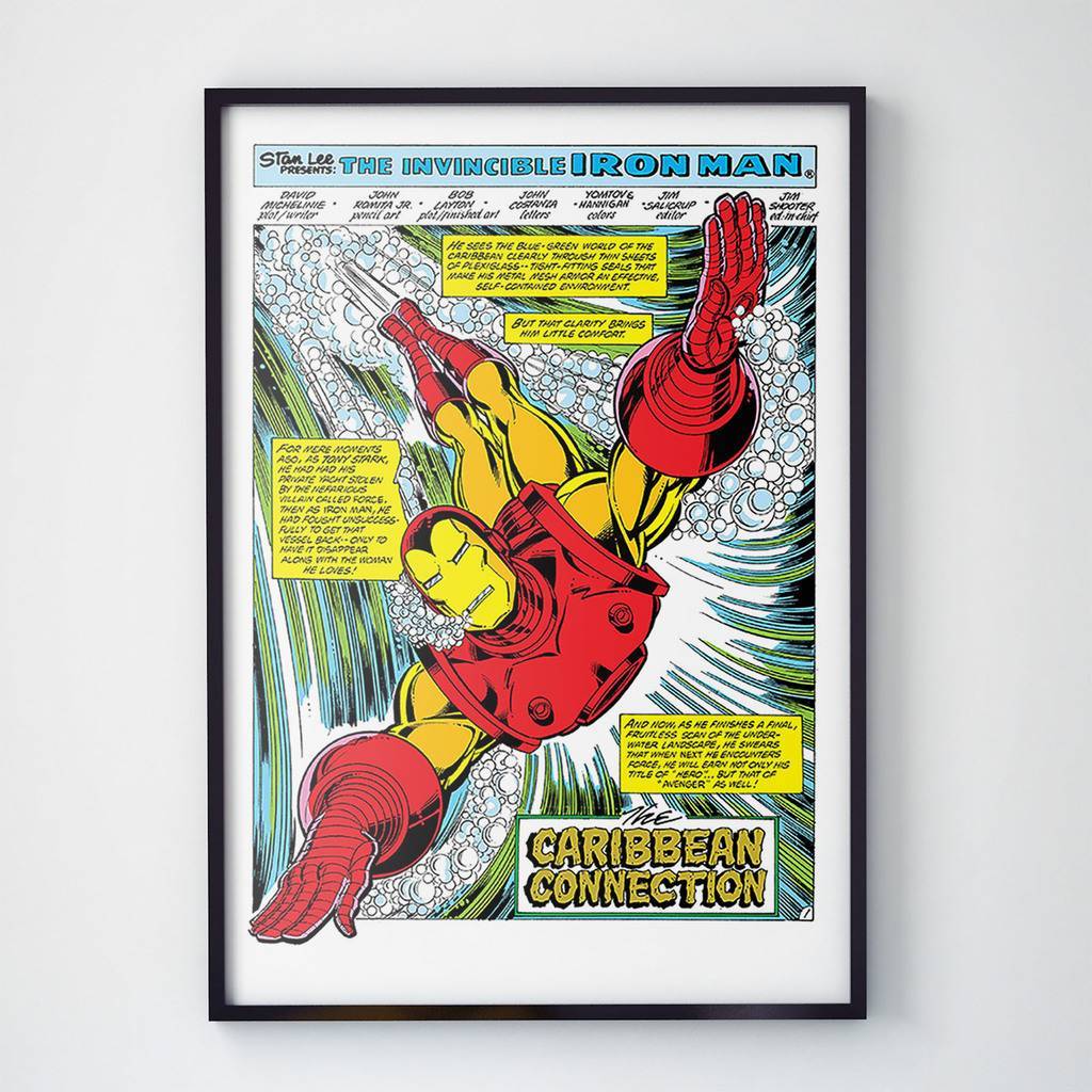 Постер "Iron Man / Железный Человек" (IM1035)