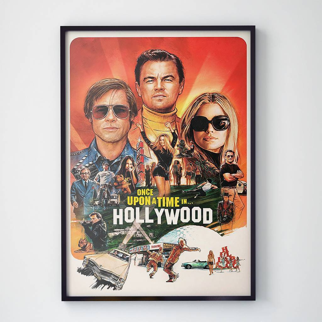 Постер Однажды в Голливуде / Once Upon a Time in Hollywood (OH1001)