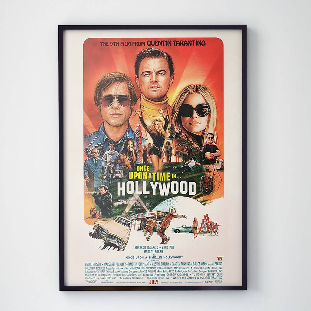 Постер Однажды в Голливуде / Once Upon a Time in Hollywood (OH1002)