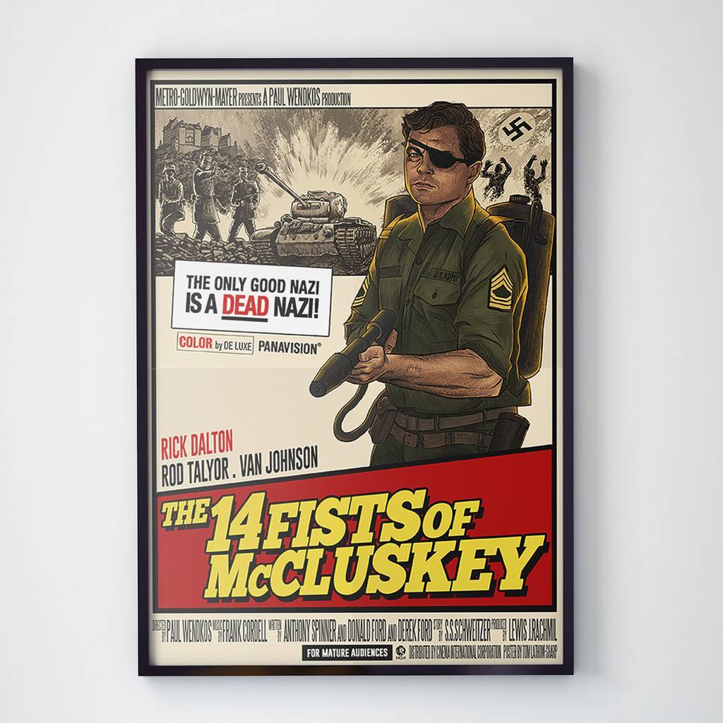 Постер Однажды в Голливуде / Once Upon a Time in Hollywood (OH1003)