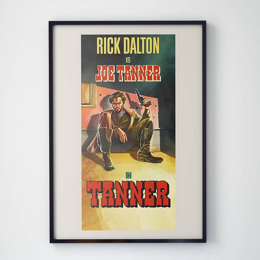 Постер Однажды в Голливуде / Once Upon a Time in Hollywood (OH1011)