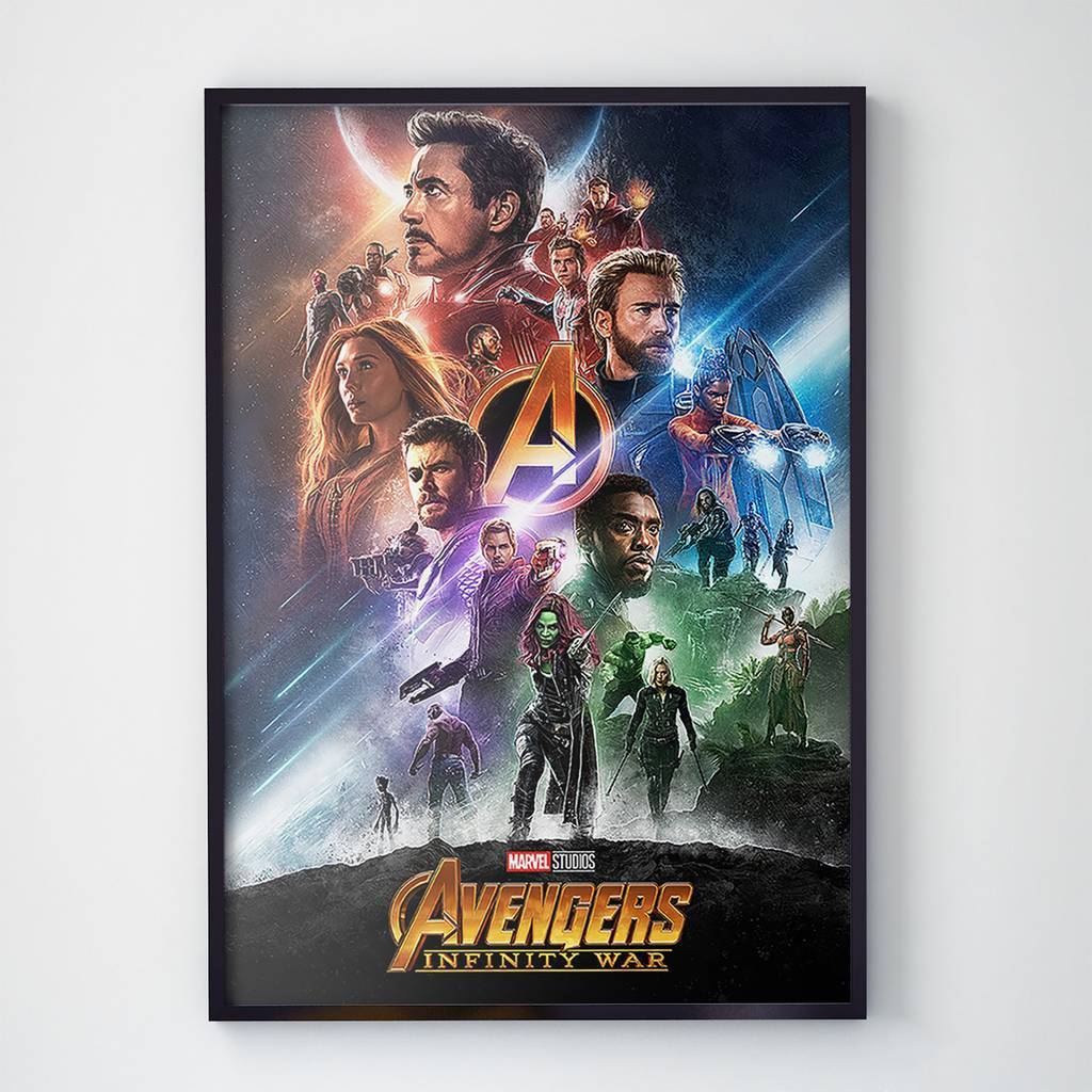 Постер "Marvel Avengers / Марвел Мстители" (MA1040)