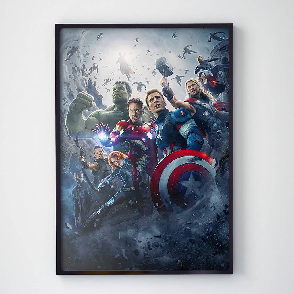 Постер "Marvel Avengers / Марвел Мстители" (MA1100