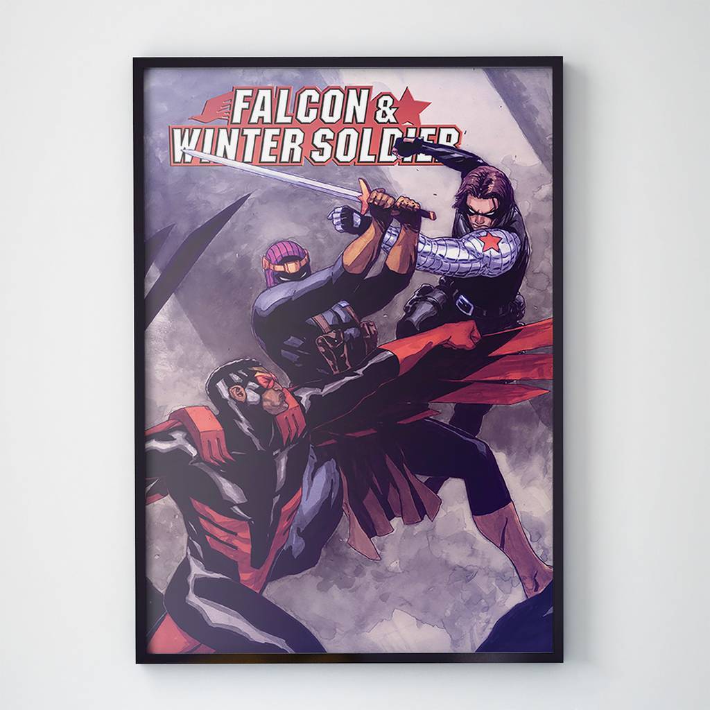 Постер Сокол и Зимний Солдат (The Falcon and The Winter Soldier) (FWS012)