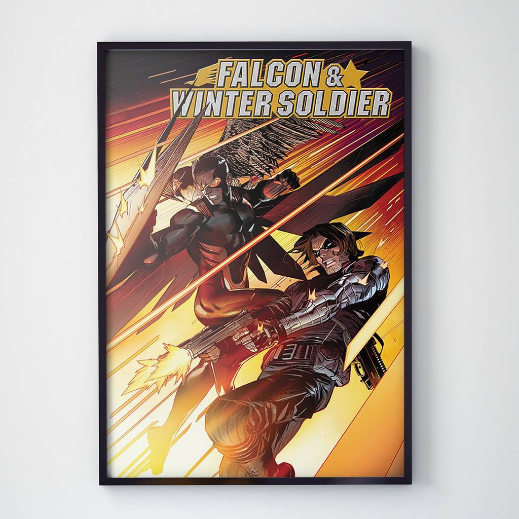 Постер Сокол и Зимний Солдат (The Falcon and The Winter Soldier) (FWS014)