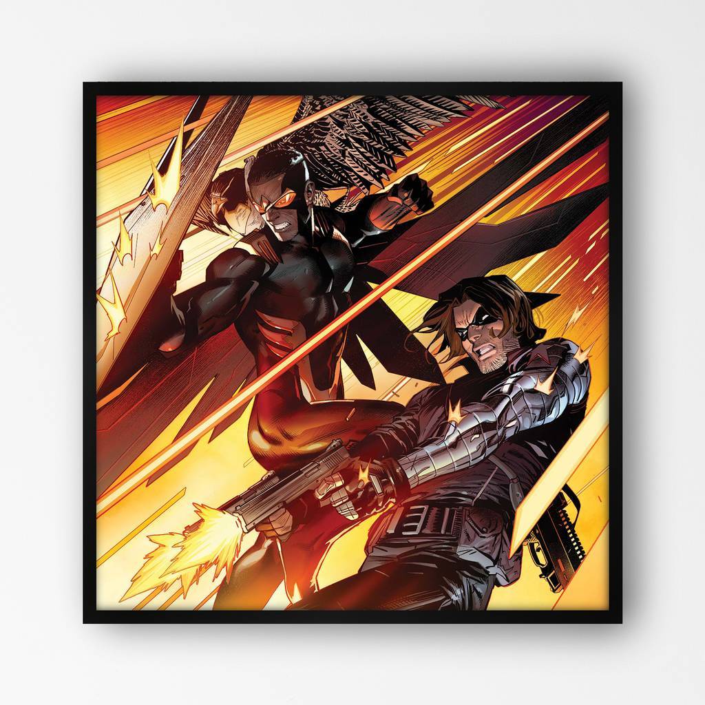 Постер Сокол и Зимний Солдат (The Falcon and The Winter Soldier) (FWS023)