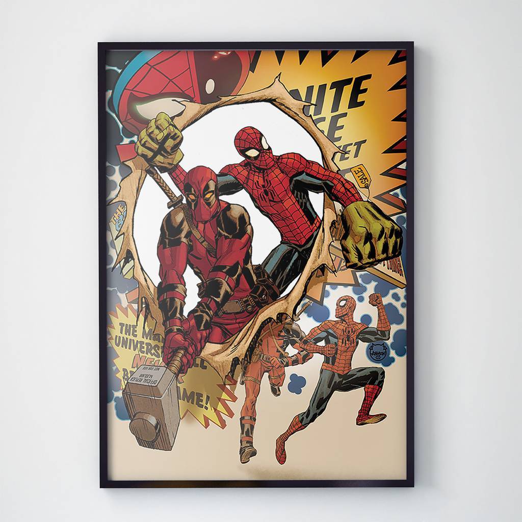 Постер Человек-Паук / Spider-Man (SMC120)