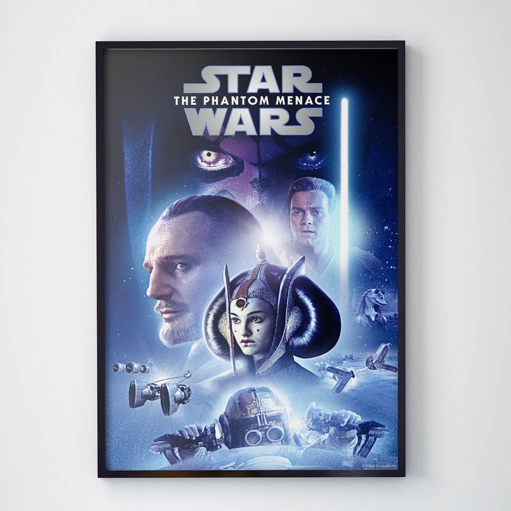 Постер Star Wars: The Phantom Menace / Звёздные войны: Скрытая угроза (SWZ139)