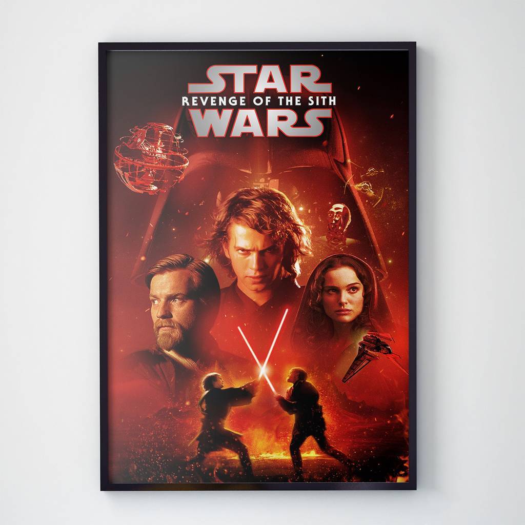 Постер Star Wars Episode III: Revenge of the Sith / Звёздные войны. Эпизод III: Месть ситхов (SWZ149)