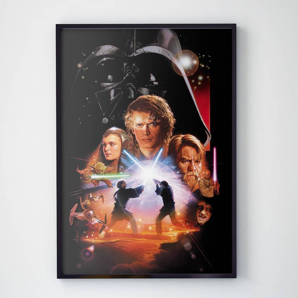 Постер Star Wars Episode III: Revenge of the Sith / Звёздные войны. Эпизод III: Месть ситхов (SWZ151)