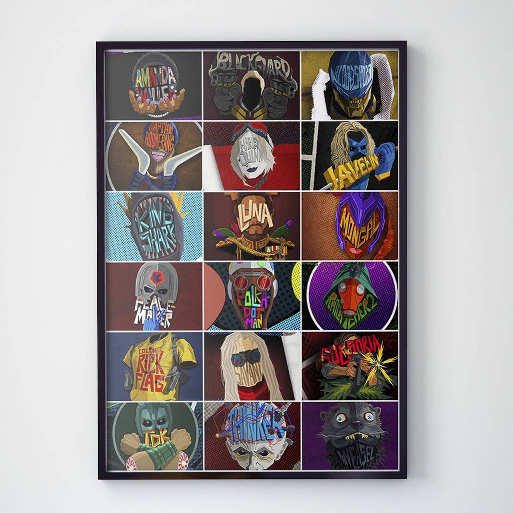 Постер Отряд самоубийц: Миссия навылет / The Suicide Squad SQ1001