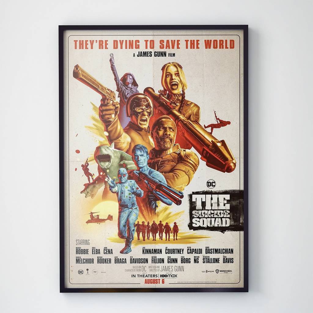 Постер Отряд самоубийц: Миссия навылет / The Suicide Squad SQ1016