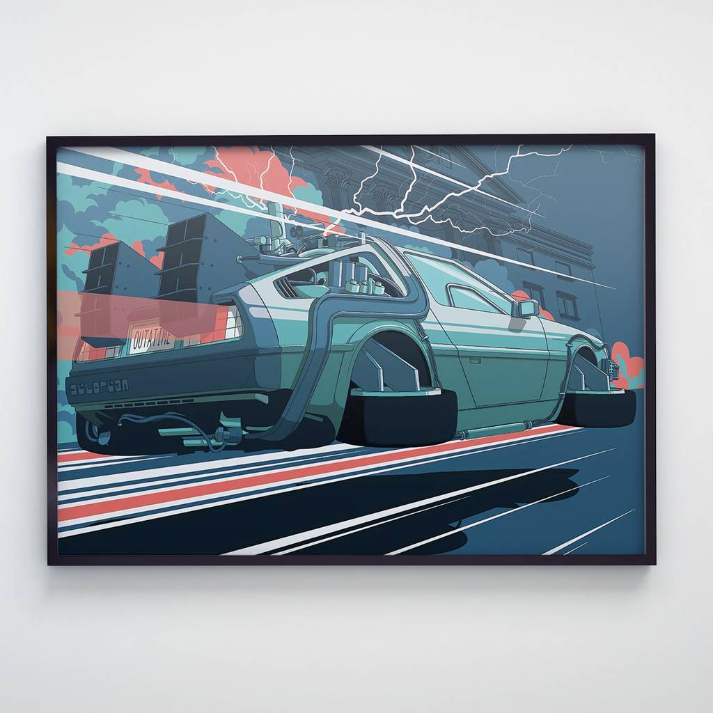 Постер "Назад в будущее / Back to the Future" (BTF002)