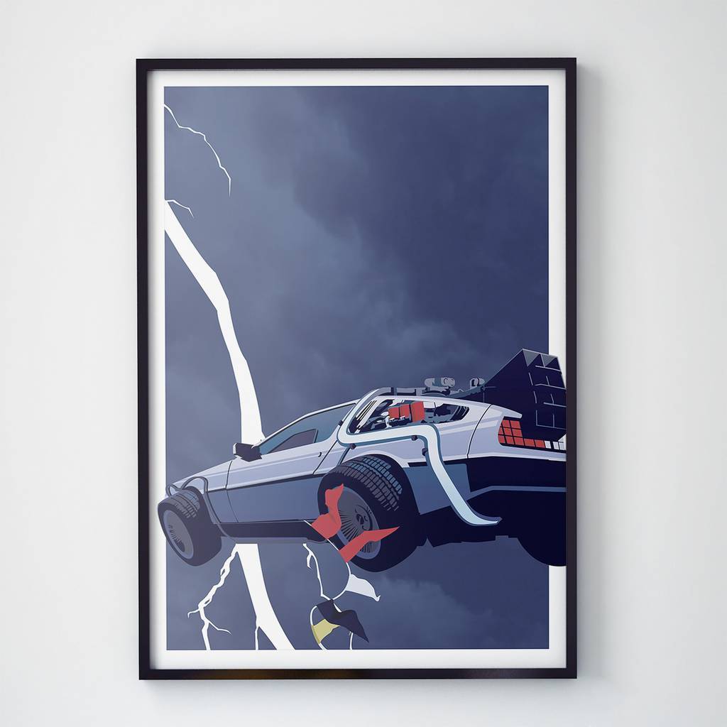 Постер "Назад в будущее / Back to the Future" (BTF004)