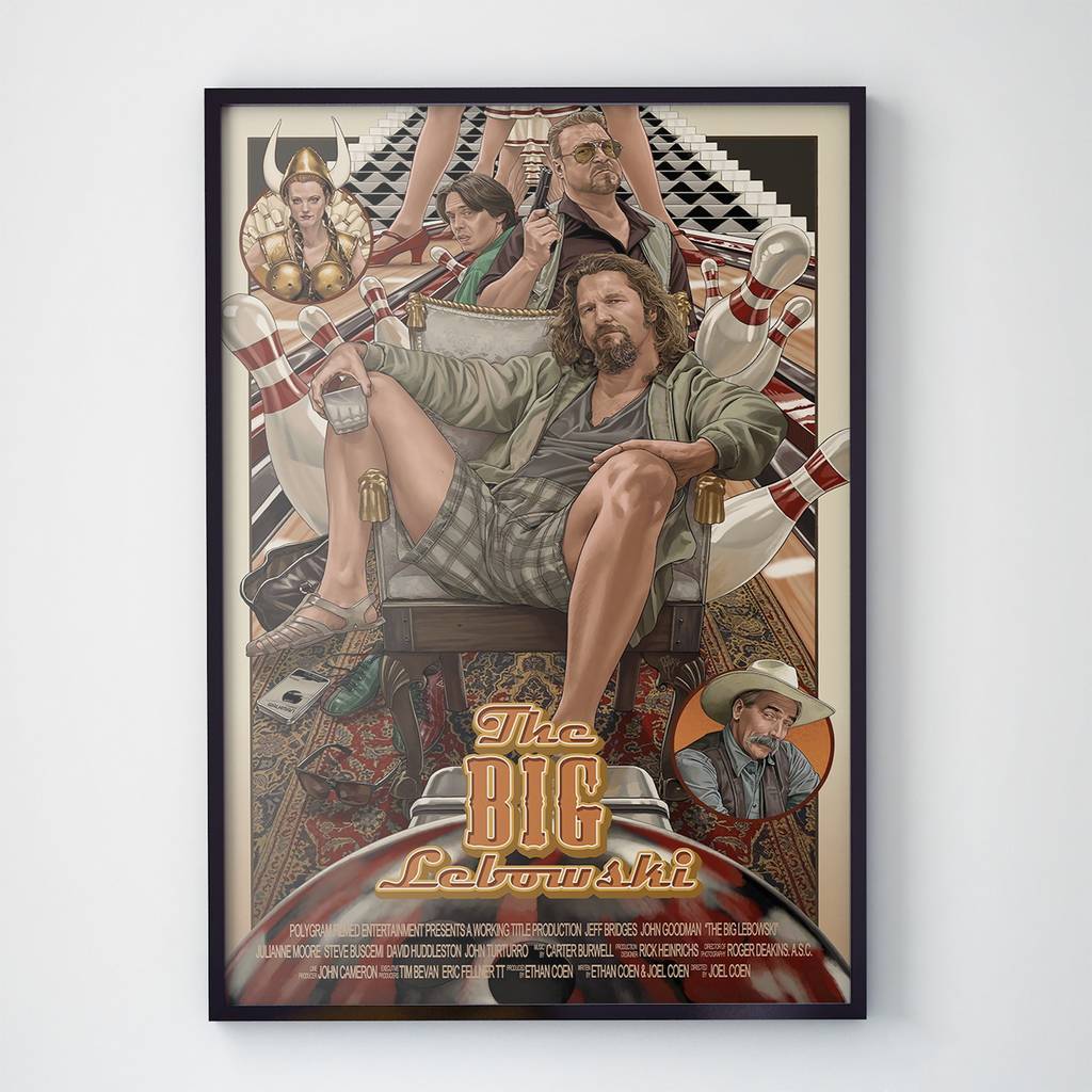 Постер  The Big Lebowski / Большой Лебовски (TBL001)